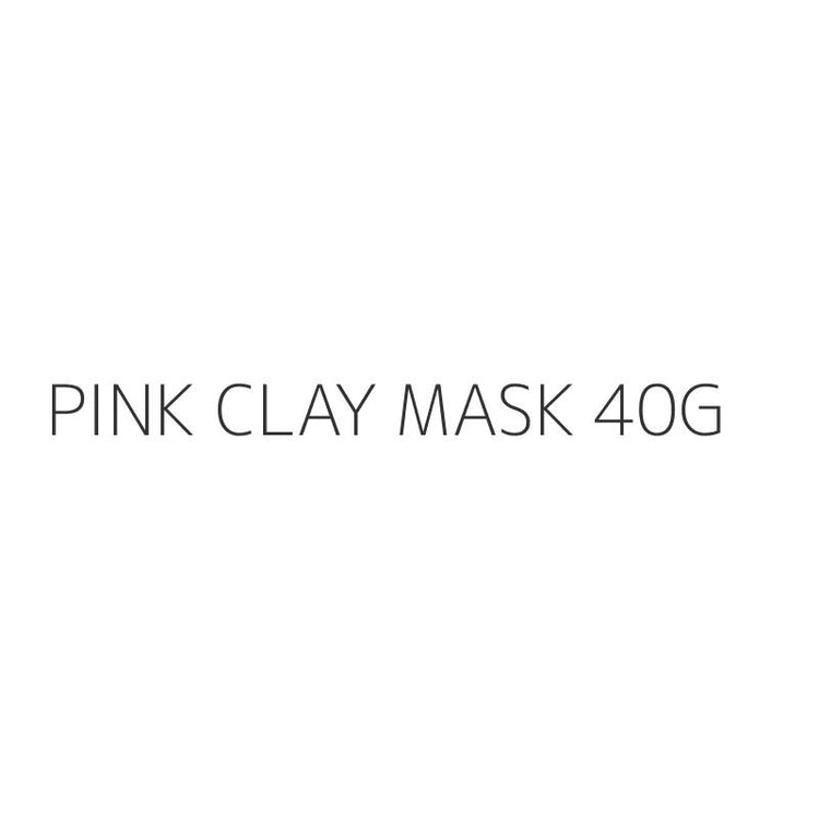 PINK CLAY MASK 40G