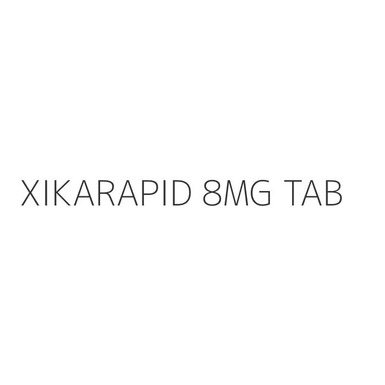 XIKARAPID 8MG TAB