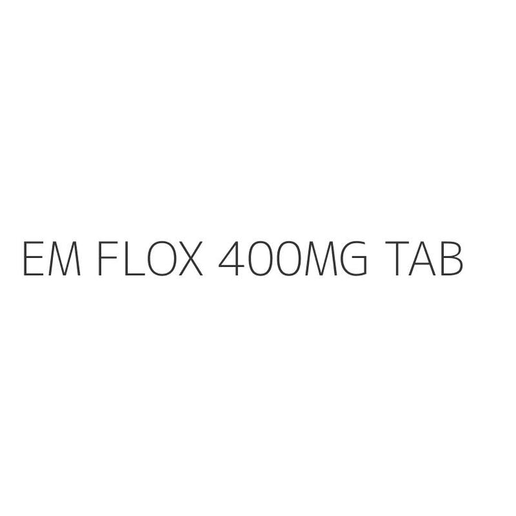 EM FLOX 400MG TAB
