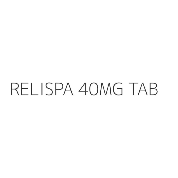 RELISPA 40MG TAB
