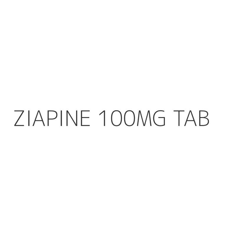 ZIAPINE 100MG TAB