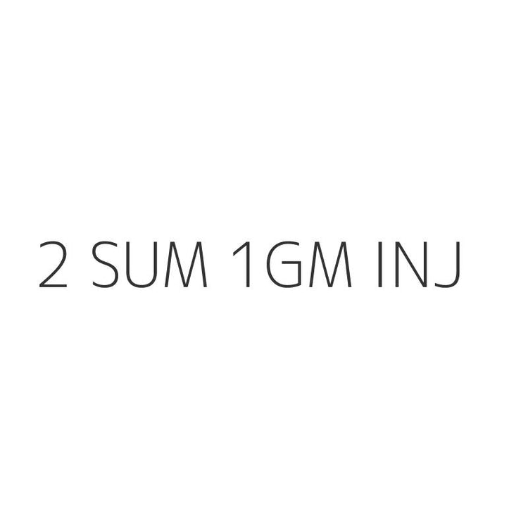 2 SUM 1GM INJ