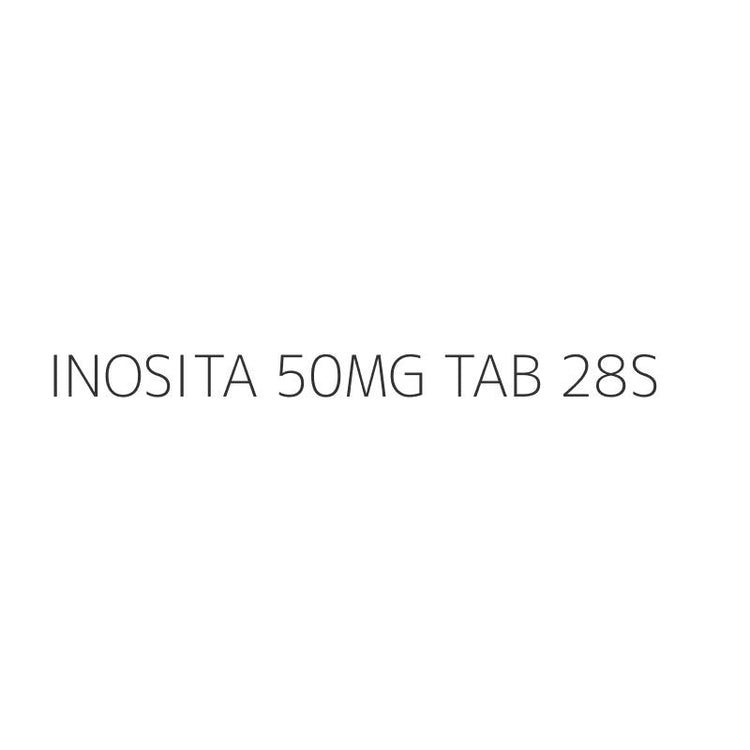 INOSITA 50MG TAB 28S
