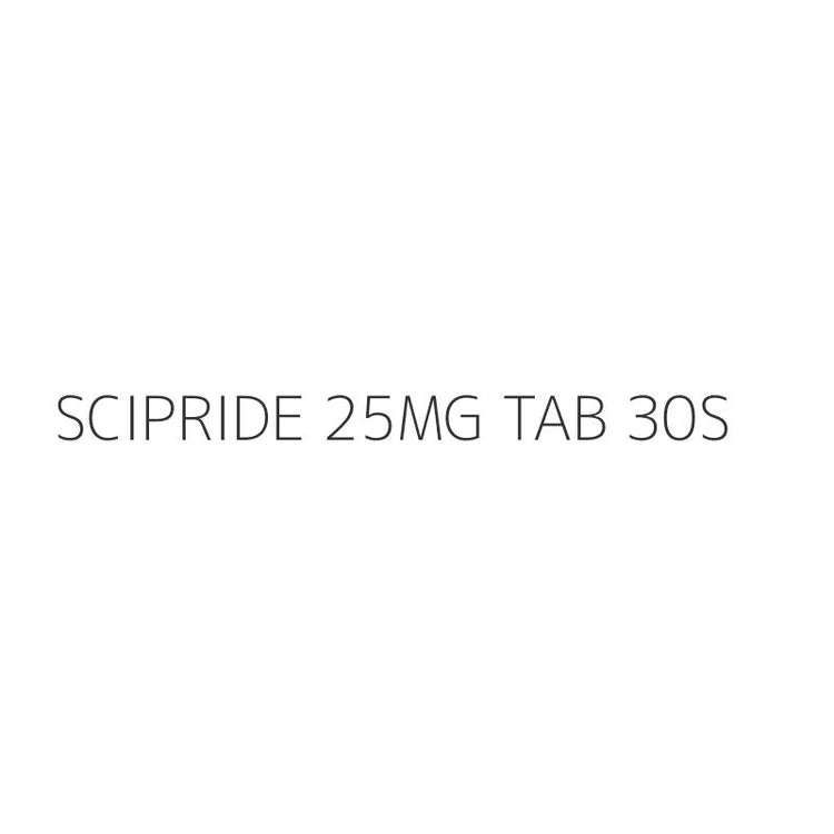 SCIPRIDE 25MG TAB 30S