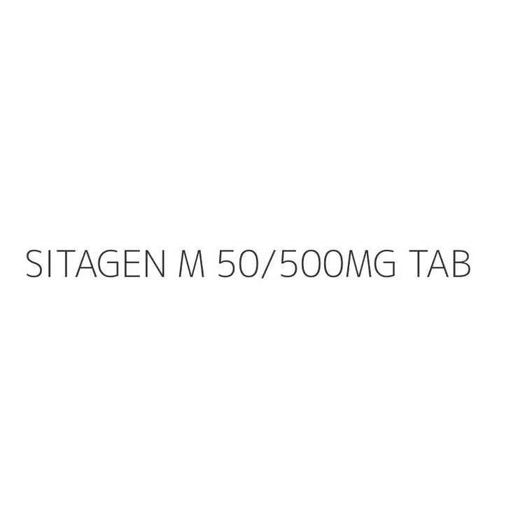 SITAGEN M 50/500MG TAB