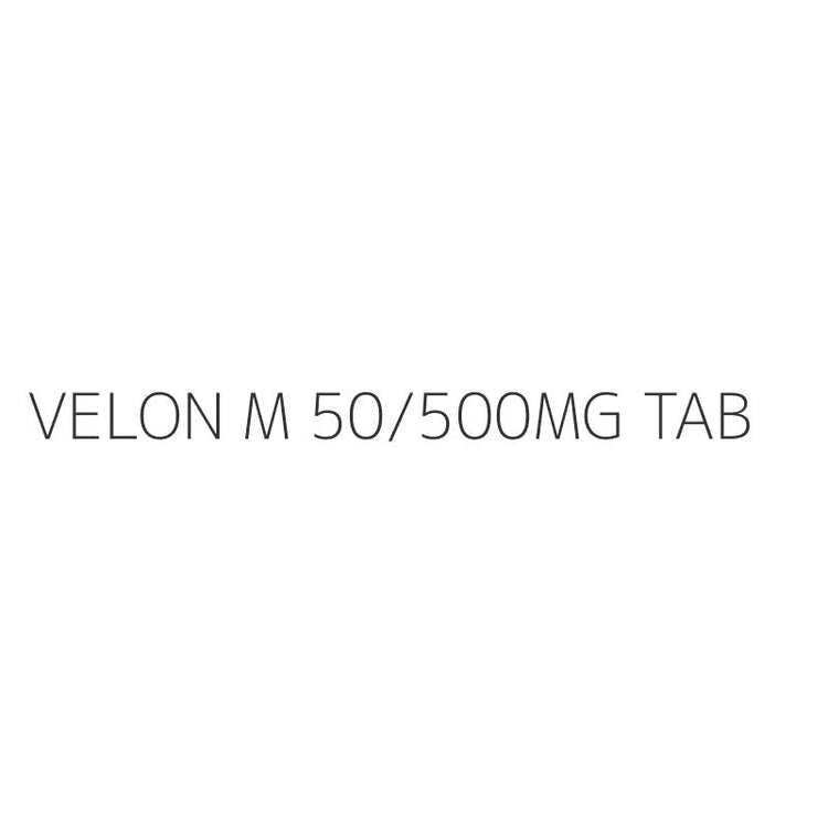 VELON M 50/500MG TAB
