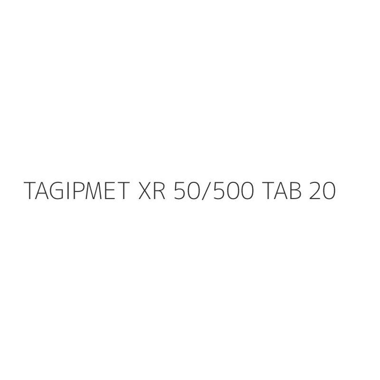 TAGIPMET XR 50/500 TAB 20