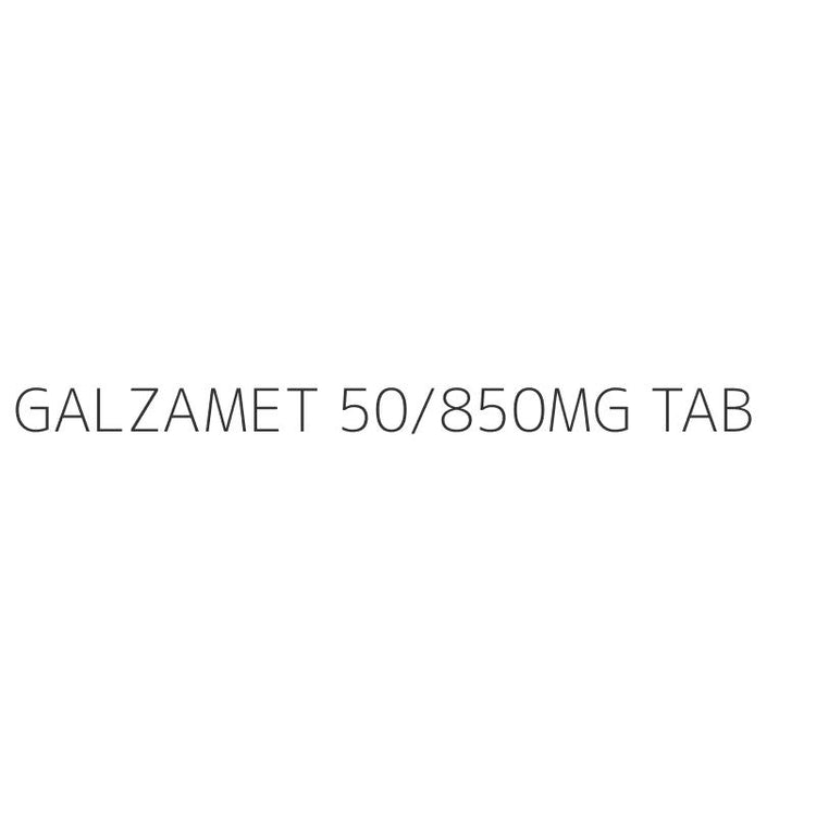 GALZAMET 50/850MG TAB