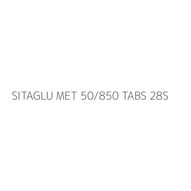 SITAGLU MET 50/850 TABS 28S