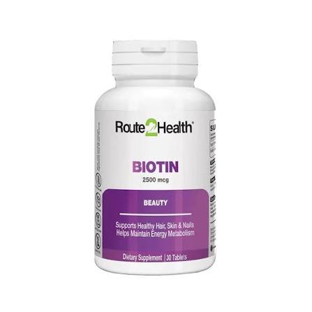 BIOTIN 2500MCG TAB (ROUTE 2)