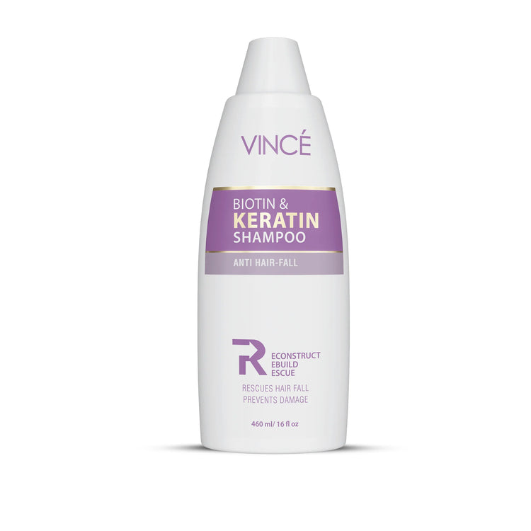 BIOTIN & KERATIN SHAMPOO (VINCE)