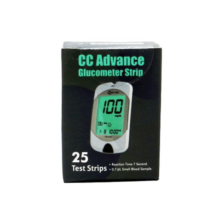 CC ADVANCE GLUCO STRIPS (25,S)