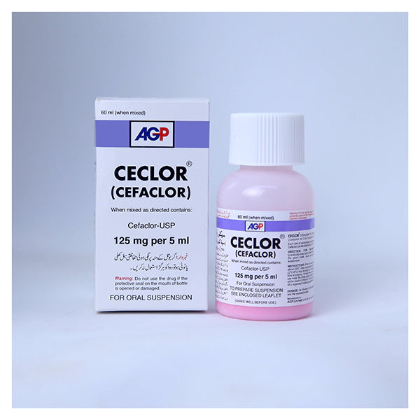 CECLOR 125MG 60ML SUSP