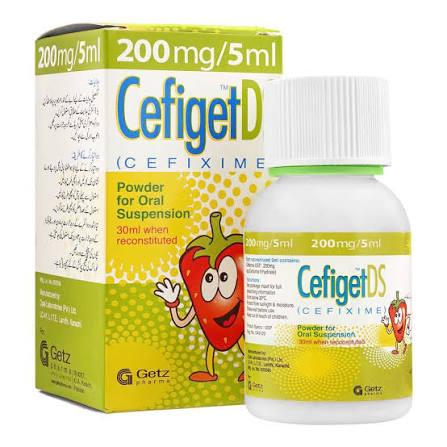 CEFIGET DS 200MG SYP 30ML