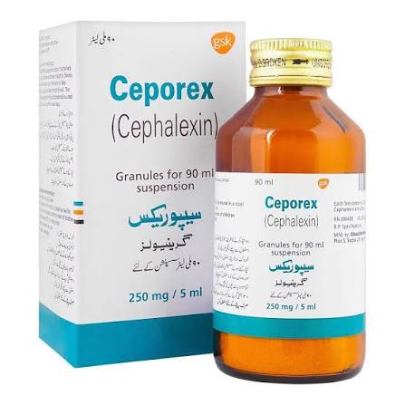 CEPOREX 250MG SYP 90ML