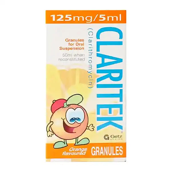 CLARITEK 125MG SYP