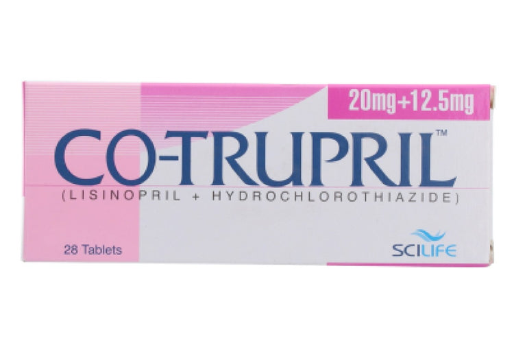 CO TRUPRIL 20/12.5MGTAB
