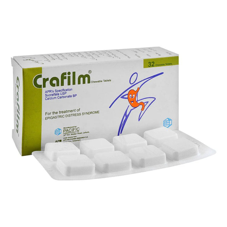 CRAFILM CHEWABLE TABS