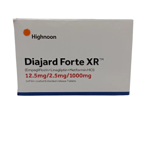 DIAJARD FORTE XR 12.5/2.5/1000 TAB