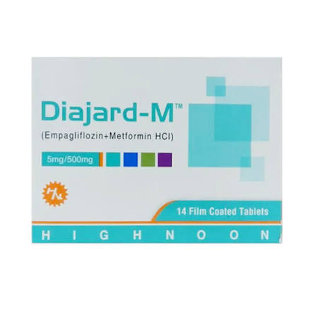 DIAJARD M 5/500MG TAB