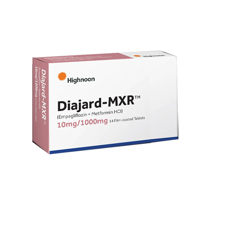DIAJARD M XR 10/1000MG TAB