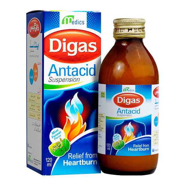 DIGAS ANTACID SYP 120ML