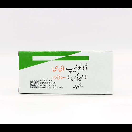 DOLONAP EC 500MG TAB