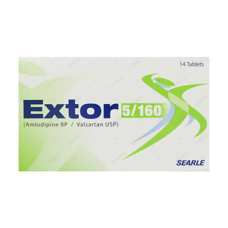 EXTOR 5/160MG TAB