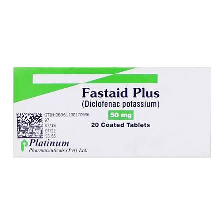 FASTAID PLUS 50MG TAB