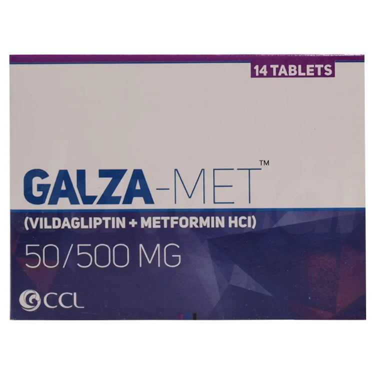 GALZAMET 50/500MG TAB
