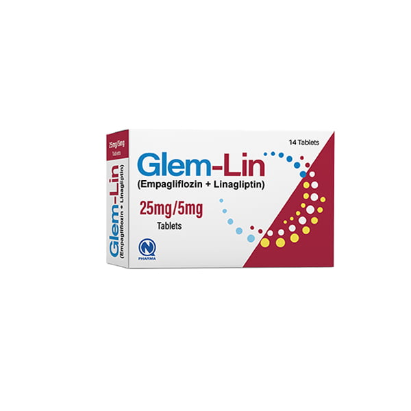 GLEM LIN 25MG/5MG TAB