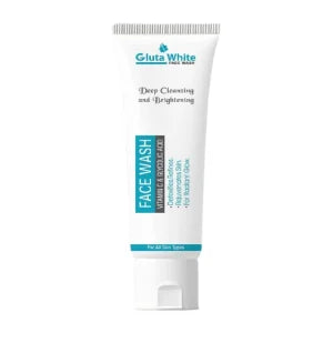 GLUTA WHITE FACE WASH