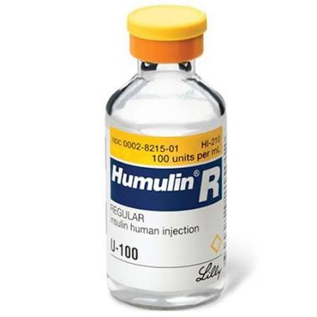 HUMULIN R VIAL