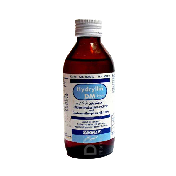 HYDRYLLIN DM 120ML SYP