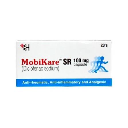 MOBIKARE SR 100MG CAP