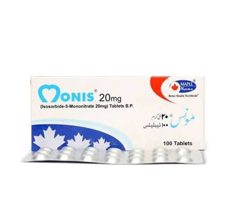 MONIS 20MG TAB 100'S