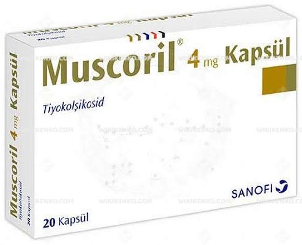 MUSCOR 4MG CAP