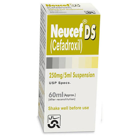 NEUCEF DS 250MG SYP 60ML