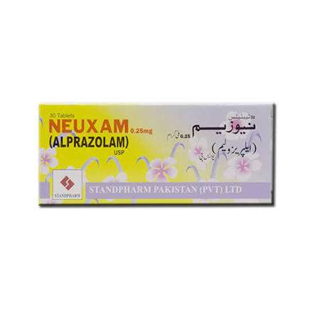 NEUXAM 0.25MG TAB