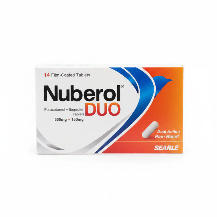NUBEROL DUO 500+150 TAB