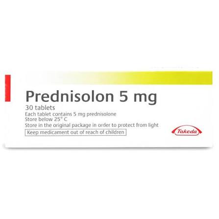 PREDNISOLONE 5MG TAB
