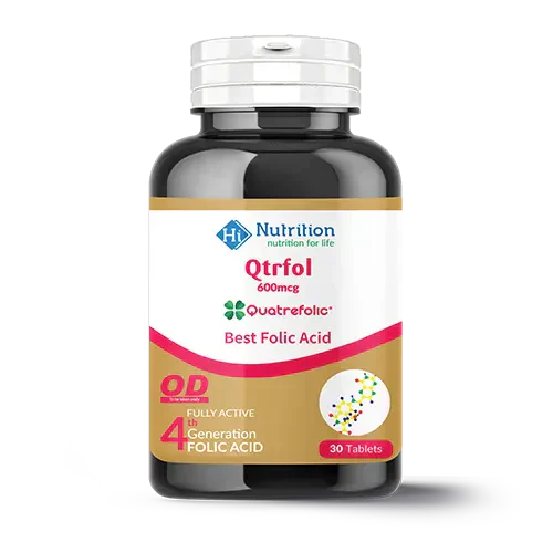 QTRFOL TAB 600MCG NUTRA