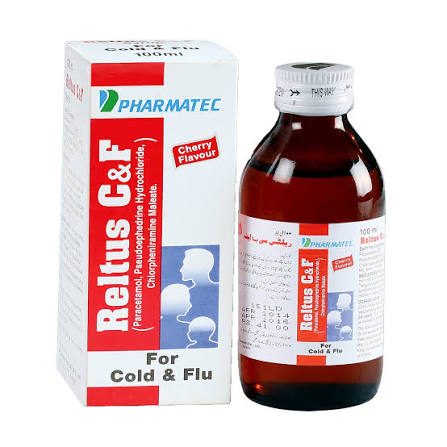 RELTUS C & F SYP 100ML