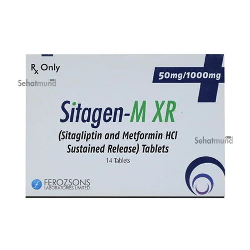 SITAGEN M XR 50/1000MG TAB