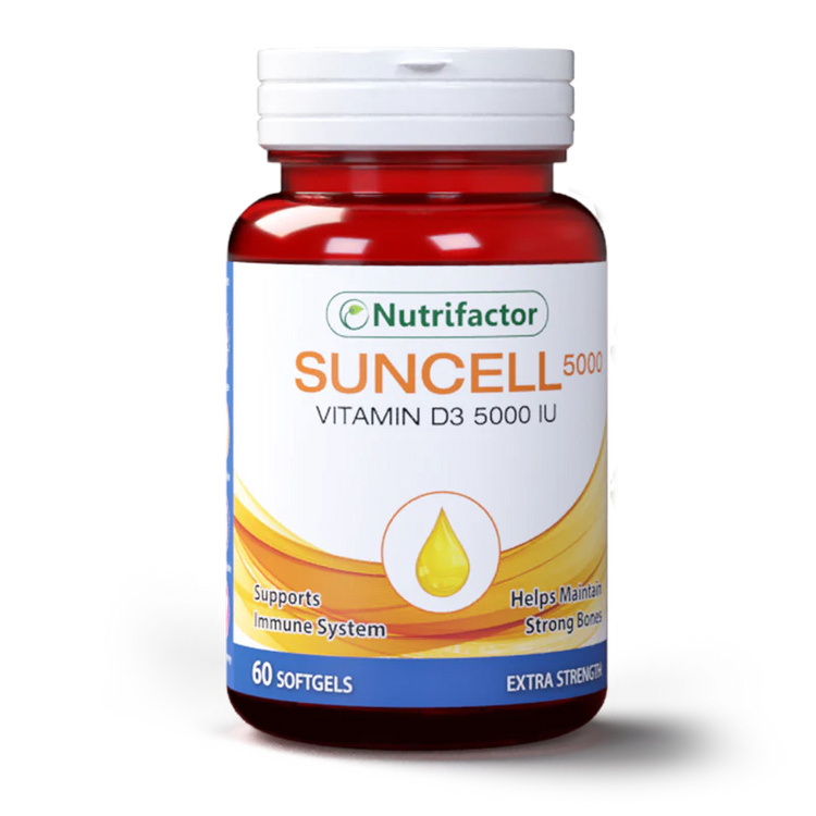 SUNCELL 5000IU CAP 60S (NUT F)