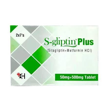 S GLIPTIN PLUS 50/500MG TAB