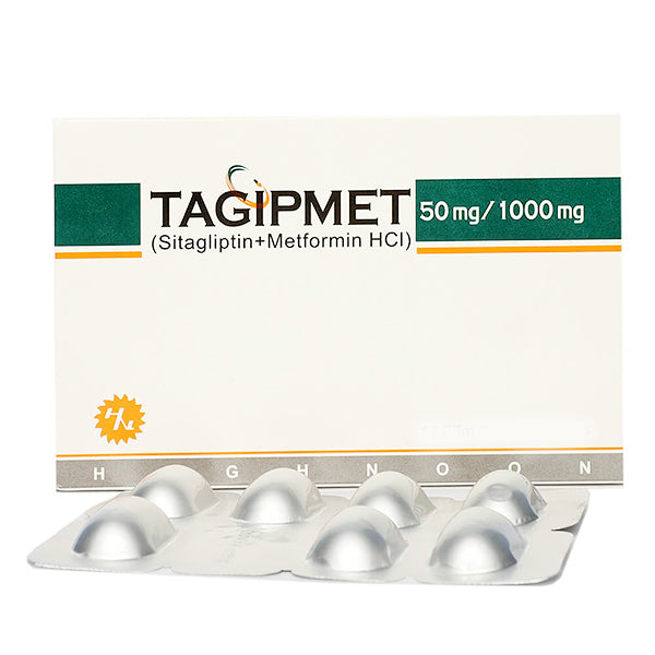 TAGIPMET 50/1000MG TAB 20S