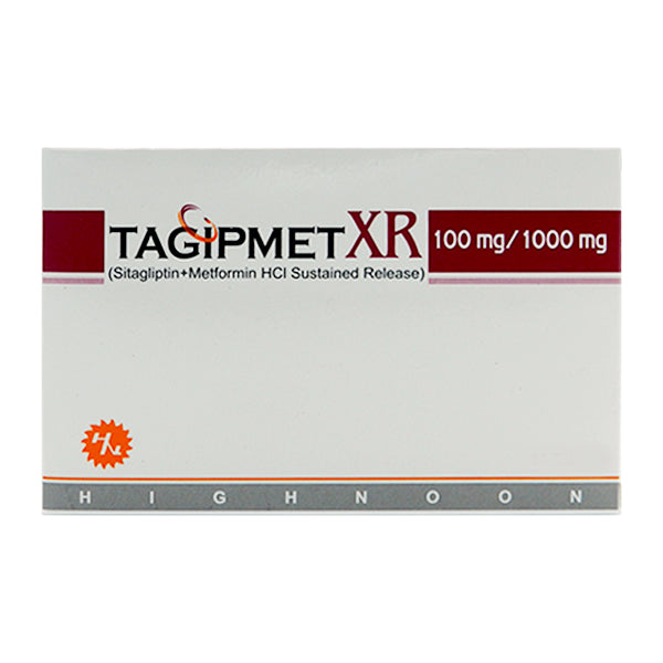 TAGIPMET XR 100/1000MG TAB