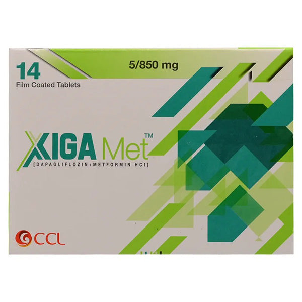 XIGA MET 5/850MG TAB