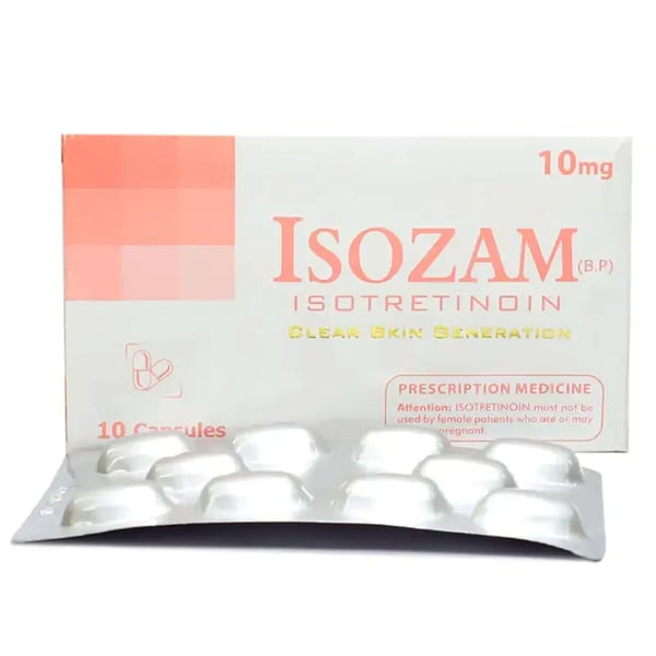 ISOZAM 10MG CAP